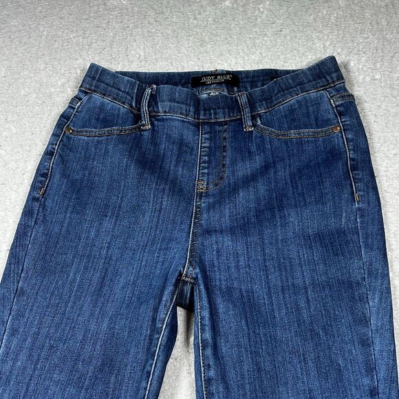 Judy Blue Jeans Womens Size 3 26 Blue Capri Fit Stretch Denim Mid Rise Casual - Picture 2 of 12